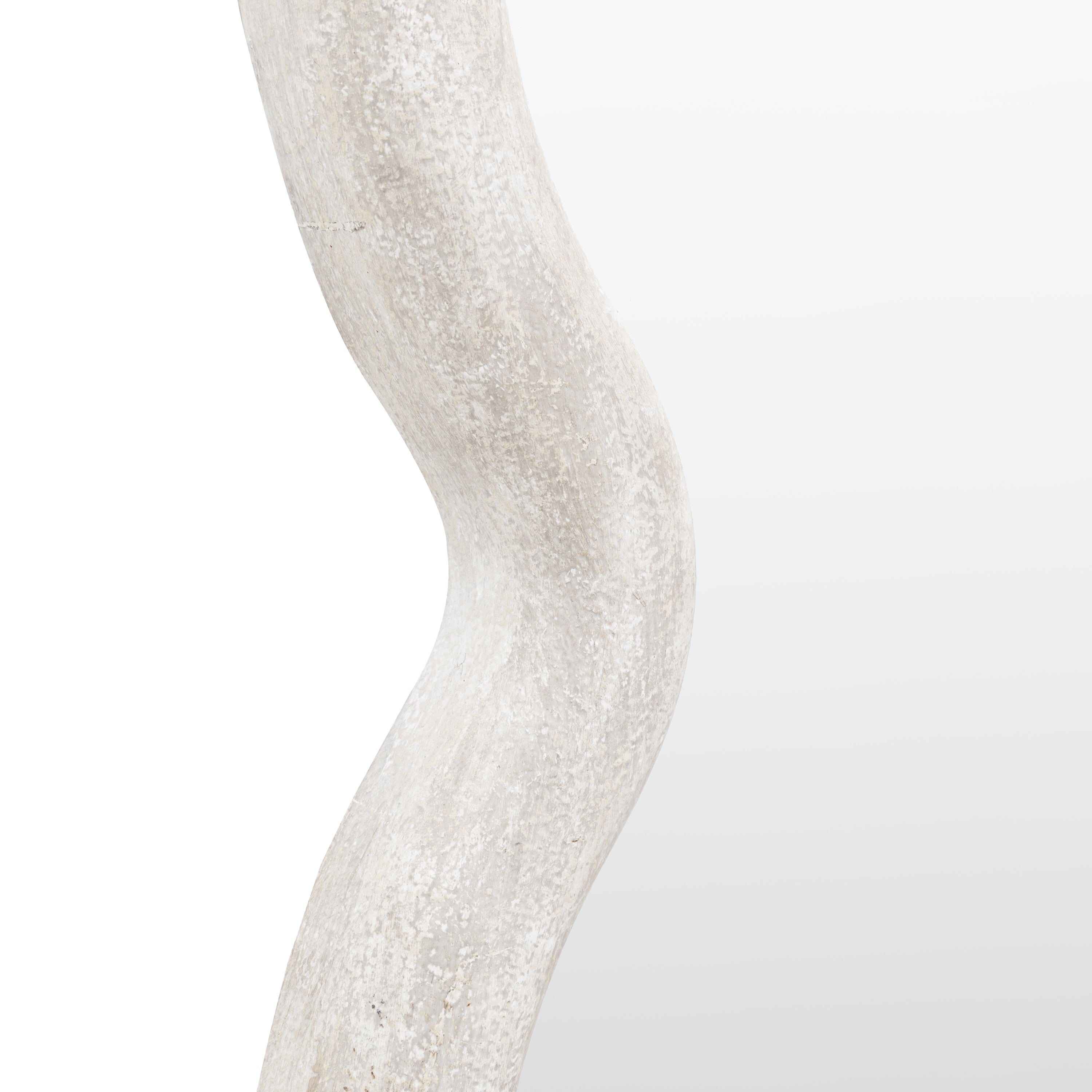 Amalfi White Wavy Full Length Leaner Mirror
